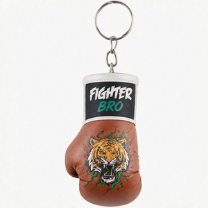 Mini porte-clés gant de combat personnalisé, pendentif sportif, cadeau pour boxe, salle de sport, club d'arts martiaux, souvenir, entraînement fitness, promotionnel - Product Image 1