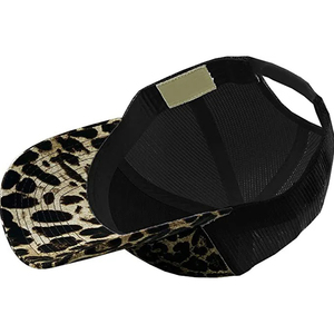 Gorra de Béisbol de Lona de 5 Paneles, Unisex, Hecha a Medida, OEM, de Alta Calidad, 100% Algodón, Bordado a Mano, Logotipo Personalizado, Denim Dorado, Deportiva - Product Image 2