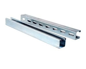 Perfil de acero ranurado para soporte de cables, estructura metálica, construcción industrial, sistema de accesorios para tuberías eléctricas de alta resistencia - Product Image 2