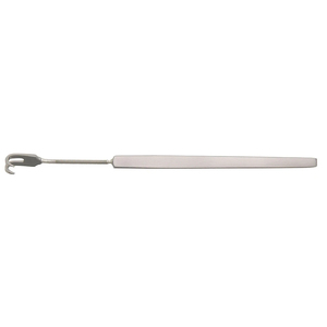Râteau à rouleaux rétractable à double dents, tranchant, 6 mm x 7 mm, 160 mm, instrument chirurgical de précision - Product Image 1