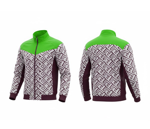 Chaqueta Deportiva Personalizada con Cierre Completo, Ropa para Correr y Hacer Ejercicio, Cálida, Transpirable y de Secado Rápido |   Tallas Hombre Mujer Juvenil - Product Image 3
