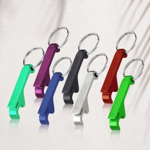 Porte-clés ouvre-bouteille en métal avec logo personnalisé - Product Image 3