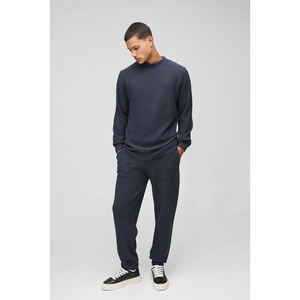 Custom Sportswear Polo Tracksuit Hoodie White <b>String</b> Long Sleeves Men Tracksuit / Jogging Suit/ Sweat Suit - Product Image 3