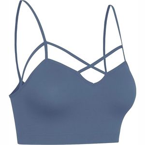 Soutien-gorge de sport pour femme grande taille avec logo personnalisé, design avant, maintien élevé et extensibilité quadridirectionnelle pour la gym et l'entraînement - Product Image 2