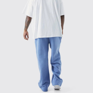 Pantalones Deportivos de Pierna Recta Holgados de Alta Calidad y Nuevo Estilo, Pantalones Deportivos 100% Algodón, Pantalones Deportivos con Logotipo Personalizado para Hombre - Product Image 3