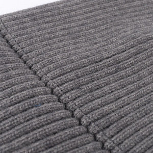 หมวกบีนนี่ฤดูหนาวแบบยูนิเซ็กซ์ ผ้าฝ้าย 100% ปักลาย 3 มิติ พิมพ์ลายดิจิทัล ลายเรียบ ดีไซน์ไม่มีปีก ให้ความอบอุ่น - Product Image 4