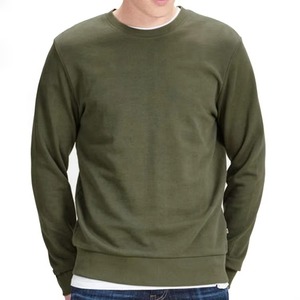 Sudadera de Mujer con Cuello Redondo, Bordado Frontal, Color Sólido, Felpa, Holgada, Informal, para Otoño e Invierno, 100% Algodón, Precio Económico - Product Image 2