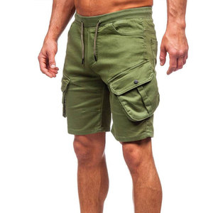 Pantalones Cortos Cargo Hechos en Fábrica con Diseño de Bolsillos Funcionales para Hombre, Pantalones Cortos Cargo de Calidad de Exportación con Corte Moderno para Hombre - Product Image 4
