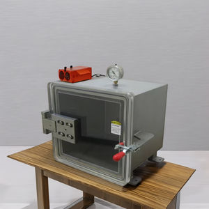 Cámara de Vacío Ultra Alto de Acero Inoxidable SS304 con Bomba de Desplazamiento Automática, Motor, Equipo de Laboratorio 230V 1Kw, Desecador al Vacío - Product Image 3