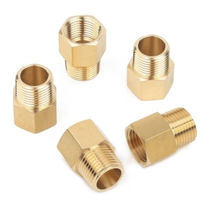 Pack de tuyaux et raccords en laiton haute densité anti-éclatement finement finis pour systèmes d'eau chaude, froide et hydrauliques - Product Image 1