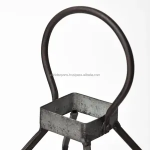 Handmade Bamboo & Metal <b>Lantern</b> <b>Candle</b> Holder for Premium Home Decor Christmas Designer Zahid Exports India - Product Image 4