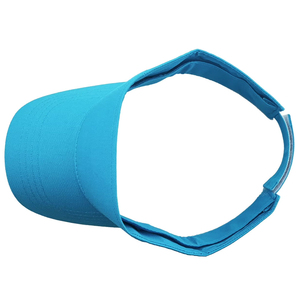 Casquettes de protection solaire personnalisées de haute qualité avec logo, vente en gros, casquettes à visière respirantes et réglables pour l'été - Product Image 2