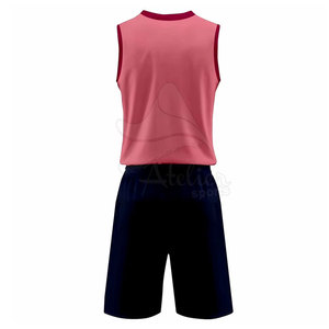 Uniforme de Voleibol, Conjunto Deportivo Transpirable de Secado Rápido, Diseño Atlético Ligero, Uniforme de Voleibol - Product Image 3