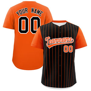 Camiseta de Béisbol Personalizada de Alta Calidad, con Nombre y Logotipo Bordados, Uniforme de Béisbol con Botones Completos, Precio Económico, Personalización - Product Image 1
