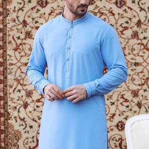 Nuevo Shalwar Kameez Pakistaní 2026 para Hombre, Suave, para Fiesta, Color Sólido Morado, Shalwar Kameez de Moda, Conjunto de 2 Piezas, Bandhgala - Product Image 5