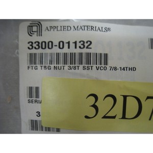 8 AMAT 3300-01132 FTG TBG NUT 3/8T SST VCO - Equipo y Piezas de Semiconductores de Confianza de Marca Global - Product Image 4