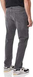 Jeans tendance pour hommes, vente en gros de pantalons en jean, coupe slim, jeans stretch pour hommes, jeans bleus et noirs pour hommes - Product Image 3