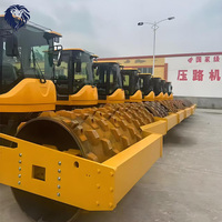 Rouleau compresseur hydraulique à tambour unique de 8 tonnes pour la compactation des fondations en asphalte