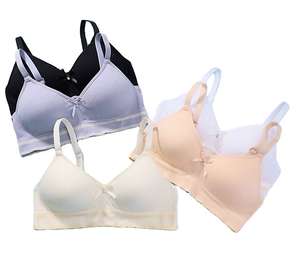 Sujetador Deportivo de Alto Rendimiento para Mujer, Sujetador Deportivo de Secado Rápido para Gimnasio |   Correa recta con diseño en la espalda - Product Image 4