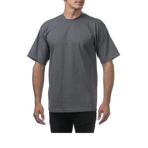 เสื้อยืดโอเวอร์ไซส์แขนสั้นคอกลมสำหรับผู้ชาย รุ่นซัมเมอร์ใหม่ ระบายอากาศได้ดี เสื้อยืดผู้ชายแบบเรียบสีพื้น จากผู้ผลิตเสื้อยืด - Product Image 3