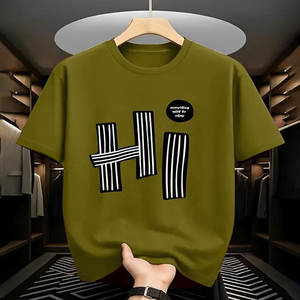 Camisetas de Algodón Pesado de 300 Gramos para Hombre, al por Mayor, con Hombros Caídos, Manga Corta, Lisas, Tallas Grandes - Product Image 3