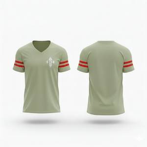 Maillot de football américain de qualité supérieure, collection été, col en V, haut uni, 100 % polyester respirant RIVIAN ATLANTIC - Product Image 1