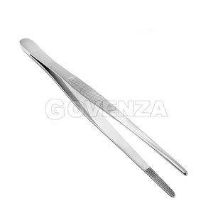 Lot de 3 outils dentaires manuels réutilisables, pinces à dissection médicale, pinces à tissus, en acier inoxydable, avec poignée ergonomique - Product Image 6
