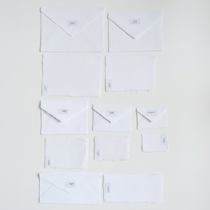 Feuilles de papier artisanal de qualité artiste, à bords frangés, en coton épais, pour aquarelle, fournitures d'art et de calligraphie personnalisées, en gros - Product Image 1