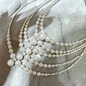 Collar de Perlas con Colgante en Forma de Concha de 8.5-9mm, Luz Intensa, Perlas Mantou Impecables, Venta al Por Mayor - Product Image 3