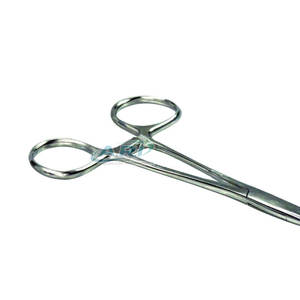 Pinzas para sujetar esponjas quirúrgicas de acero inoxidable, autoclavables, para uso médico. - Product Image 6