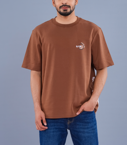 เสื้อยืดวินเทจทรงโอเวอร์ไซส์ แขนสั้น ผ้าฝ้าย 100% คุณภาพสูง พิมพ์โลโก้ตามสั่ง สำหรับผู้ชาย ฤดูร้อน ปี 2027 ขายส่ง - Product Image 1