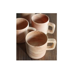 แก้วไม้เนื้อแข็งทำมือ แก้วน้ำไม้ธรรมชาติ แก้วเบียร์ไม้ สำหรับใช้ในบ้าน รับประทานอาหาร และเป็นของขวัญ - Product Image 1