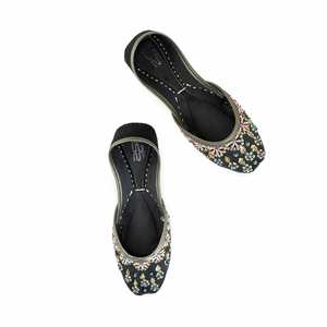<b>Grey</b> Fancy Khusa Walking Style Shoes - Product Image 1