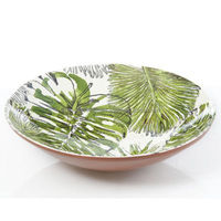 Bol de service avec cuillère en bois enduit d'émail de qualité en bois d'acacia pour ustensiles de cuisine de fournisseur indien