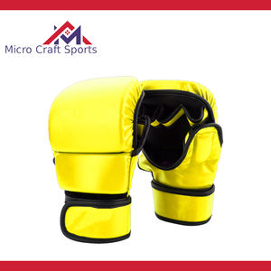 Guantes de Boxeo Profesionales MMA de Cuero PU con Logotipo Personalizado, Cierre Impermeable Antideslizante, Servicio OEM, Fabricante de Equipos de Boxeo - Product Image 6
