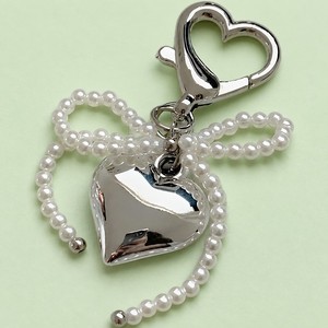 พวงกุญแจพร้อมสายคล้องแบบเกาหลี Geuripbi Aurora Silver Layered Key Ring ผลิตในเกาหลี พร้อมคาราไบเนอร์สำหรับโปรโมชั่น - Product Image 2