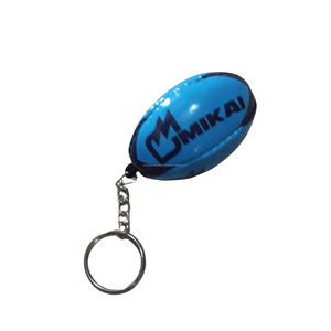 Llavero de Balón de Rugby Personalizado, Mini Llavero Deportivo, Regalo Promocional, Venta al por Mayor, OEM, Personalizado, de Goma, con Logotipo para Niños - Product Image 2