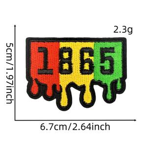 Custom Embroidery Patch Wholesale Premium Thread Finish Badge for <b>Jackets</b> Hats Backpacks Clothing Factory Iron On Sew - Product Image 3