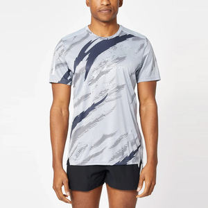 Camiseta Deportiva de Secado Rápido para Entrenamiento Formal, Sublimada, Ecológica, de Alto Rendimiento, con Diseño Personalizado y Cuello en V, Venta al Por Mayor - Product Image 1