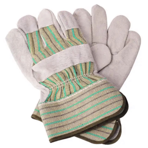 Guantes de Seguridad de Cuero 707, Textura de Grano Completo, Resistentes a la Abrasión, Antideslizantes, Guantes de Trabajo de Uso General, Puño Recto - Product Image 2