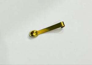Cuillère à shilajit en acier inoxydable, cuillère doseuse pour résine végétale, mini-cuillère doseuse pour pot de résine shilajit et utilisation quotidienne. - Product Image 2