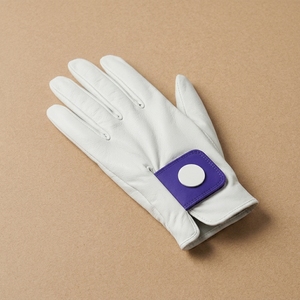Gant de golf et de cyclisme OEM personnalisé en cuir Cabretta, antidérapant, pour main gauche, avec dos perforé, sangle réglable, respirant, pour le sport, marque privée - Product Image 3