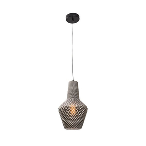 Vintage Black Metal Cage Pendant <b>Light</b> Fixture Modern Geometric Mesh Hanging Lamp <b>Chandelier</b> For <b>Kitchen</b> Dining Room Decoration - Product Image 6