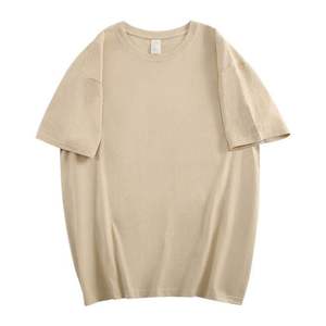 Camisetas de manga corta extragrandes para mujer, modernas, con cuello redondo, holgadas, para hacer ejercicio, informales, de verano, de algodón - Product Image 3
