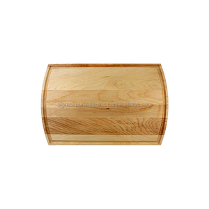Planche à découper portable en bois de manguier naturel couleur miel doré - Planche à découper artisanale de voyage, épaisseur 2,0 cm, écologique et durable - Product Image 2