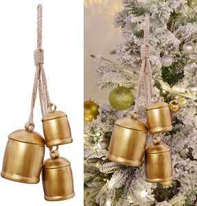 Campana Colgante Metálica Única Más Vendida para Árbol de Navidad, Adorno Festivo para Decoración del Hogar - Product Image 2