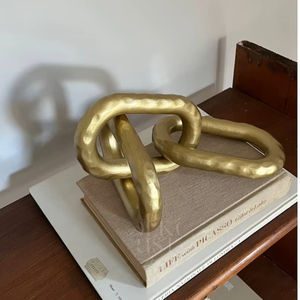 Cadena de eslabones grandes de resina acrílica, cadena de eslabones gruesos de resina efecto mármol, colgador de cadena por Abdul Rehman Enterprises - Product Image 1