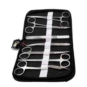 Kit de formation en acier allemand pour la dissection chirurgicale manuelle, destiné aux étudiants en médecine et à l'utilisation hospitalière, garantie 3 ans par Grip Surgical - Product Image 1