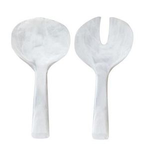 Multiple Choice Handmade Resin Colored <b>Serving</b> <b>Spoon</b> and Fork for Kitchen Dining Table Wedding Party Hotel Use Kitchen Tools - Product Image 1