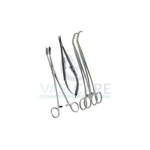 General Surgery Steel Clamp Set for Appendectomy And Hernia Operations Surgical Clamp Set for General Surgery by <b>Blush</b> Surgical - Product Image 2